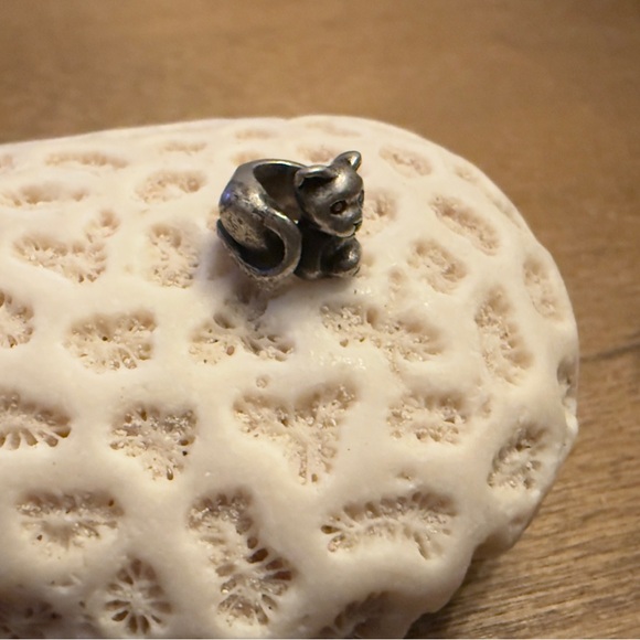 Trollbeads Jewelry - Trollbeads Silver Feline Charm